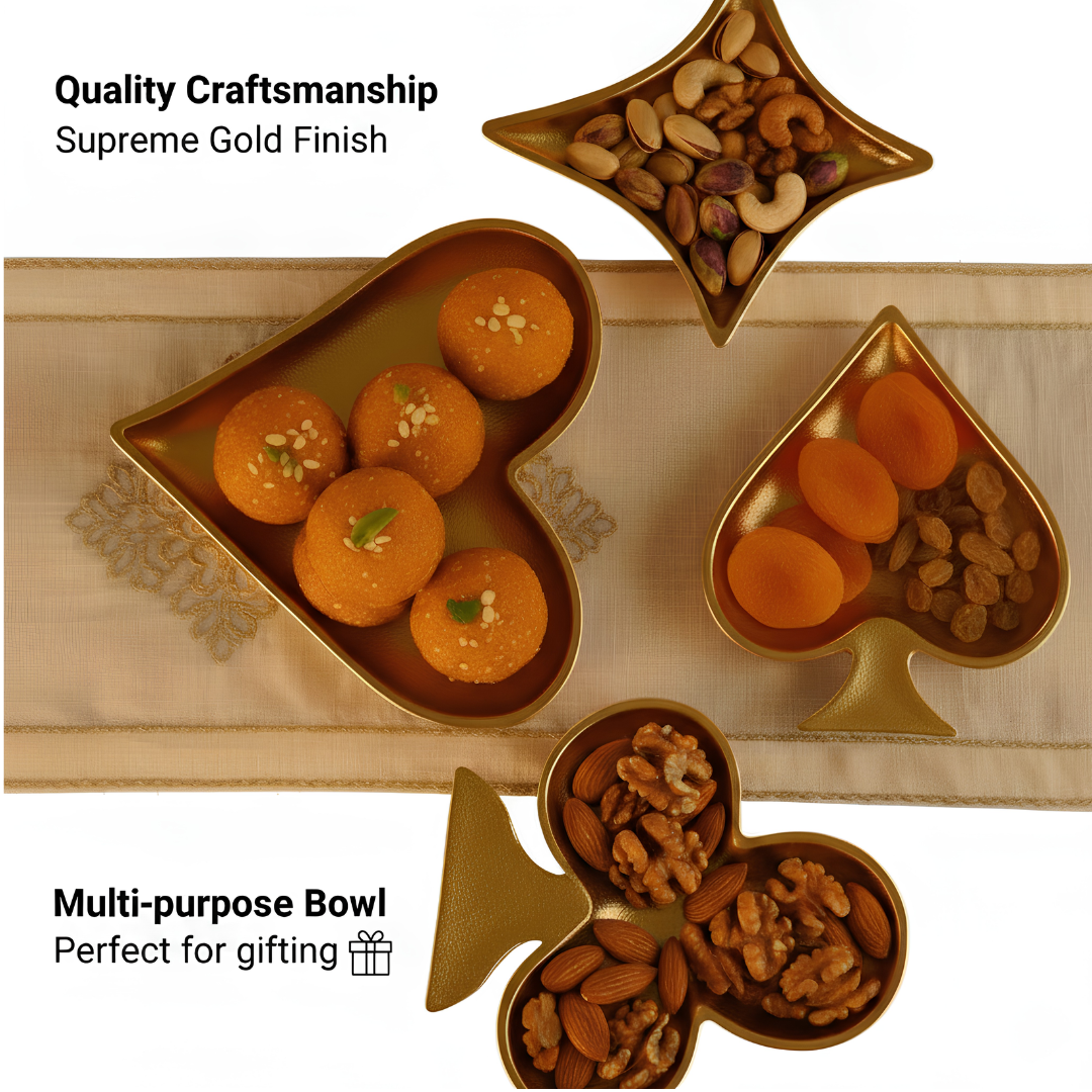 Royal Flush Trinket Dishes