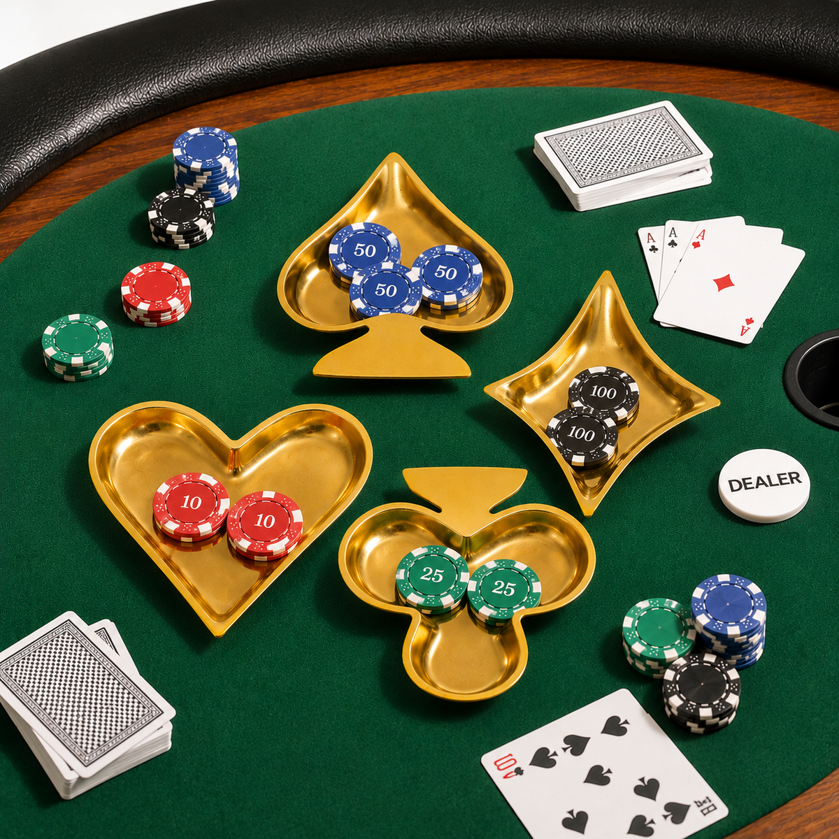 Royal Flush Trinket Trays