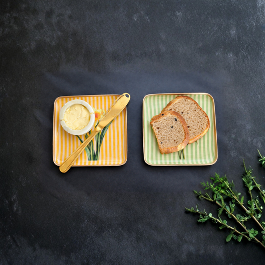 Signature Print Trays - Yellow Floral Tray