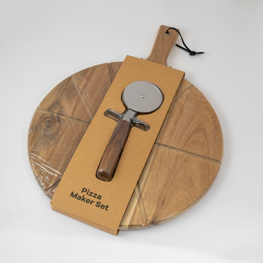 Wooden Pizza Serving Platter