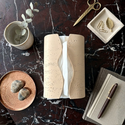 Marble Aesthetic Tissue Holder