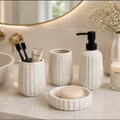 Granite Texture Luxe Bathroom Accessory