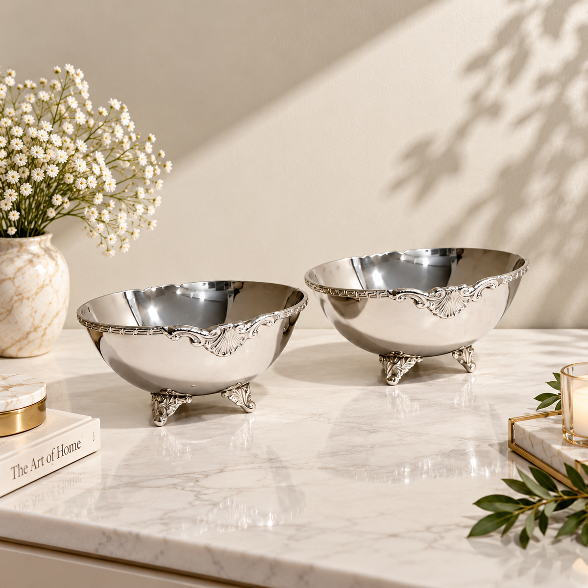 Regalia Silver Finish Bowls